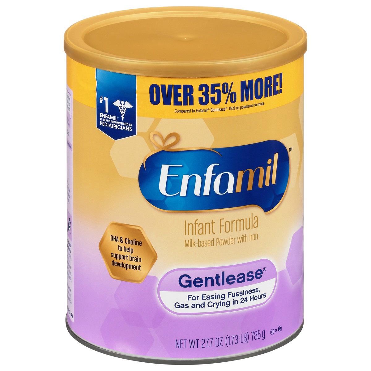 slide 8 of 9, Gentlease Pwd, 27.7 oz