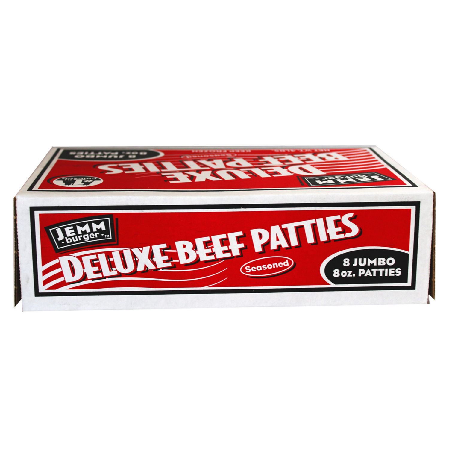 slide 3 of 4, OTHER-NATIONAL Jemm Deluxe Jumbo Beef Patties, 1 ct