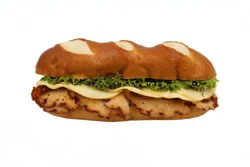 Taylor Farms Boar's Head Sweet B's Chicken Hot Honey Pretzel Roll