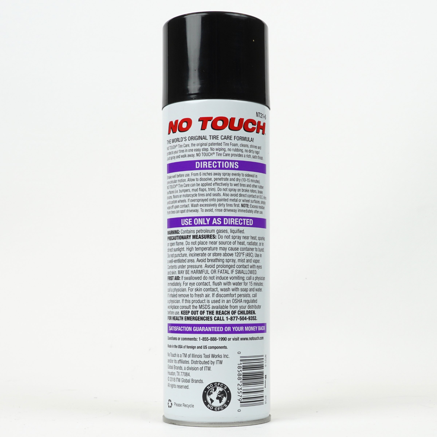slide 2 of 2, No Touch Tire Care Formula, 21 oz
