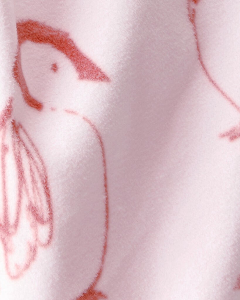 slide 3 of 3, Oshkosh Toddler Girl Penguin Cozy Jogger Pant - Pink Pink 4T, 1 ct