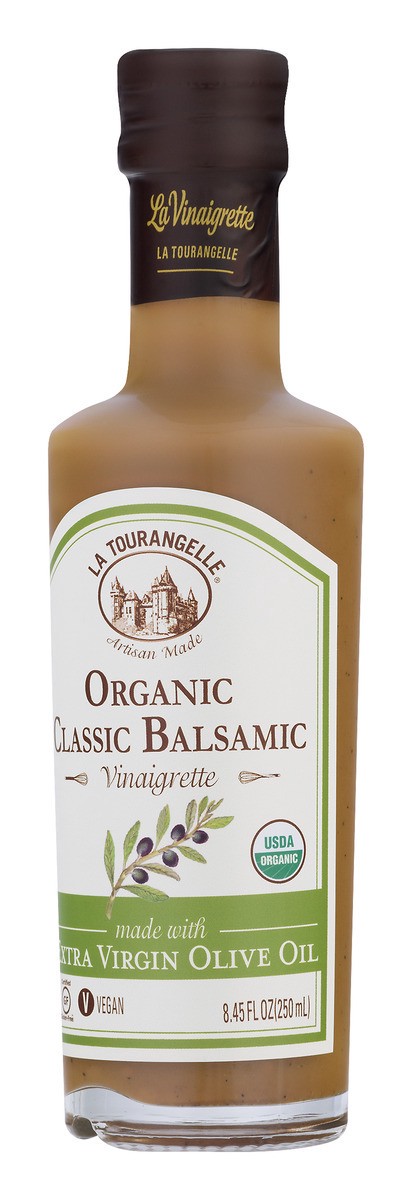 slide 4 of 11, La Tourangelle Organic Balsamic Vinaigrette 8.45 oz, 8.45 oz