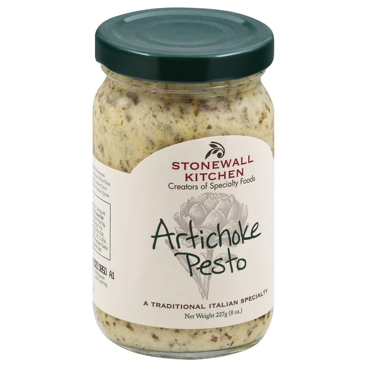 slide 7 of 12, Stonewall Kitchen Artichoke Pesto 227 gr, 227 g