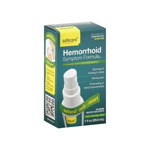 slide 1 of 1, SafeCare Hemorrhoid Symptom Formula 1 oz, 1 fl oz; 29.6 ml
