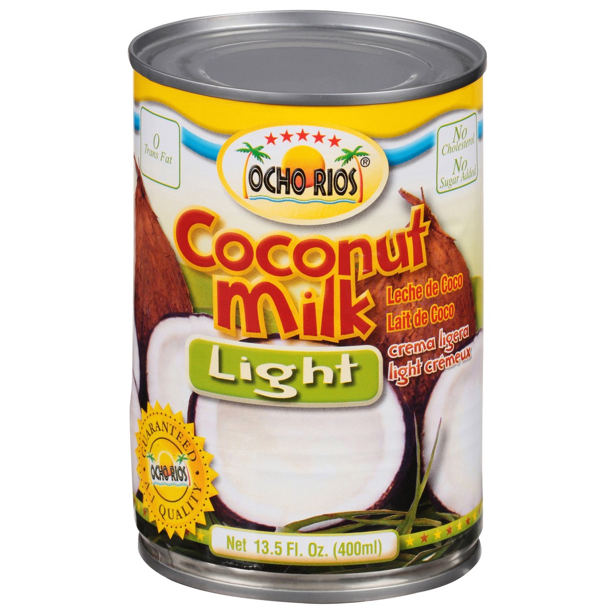 slide 4 of 4, Ocho Rios Light Coconut Milk 13.5 fl oz, 14 oz