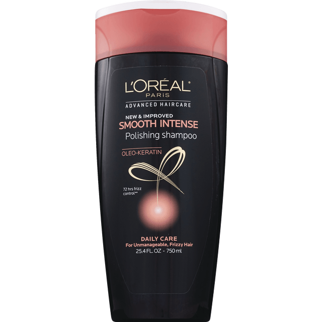 slide 1 of 1, LOreal Paris Advanced Haircare Smooth Intense Polishing Shampoo, 25.4 oz