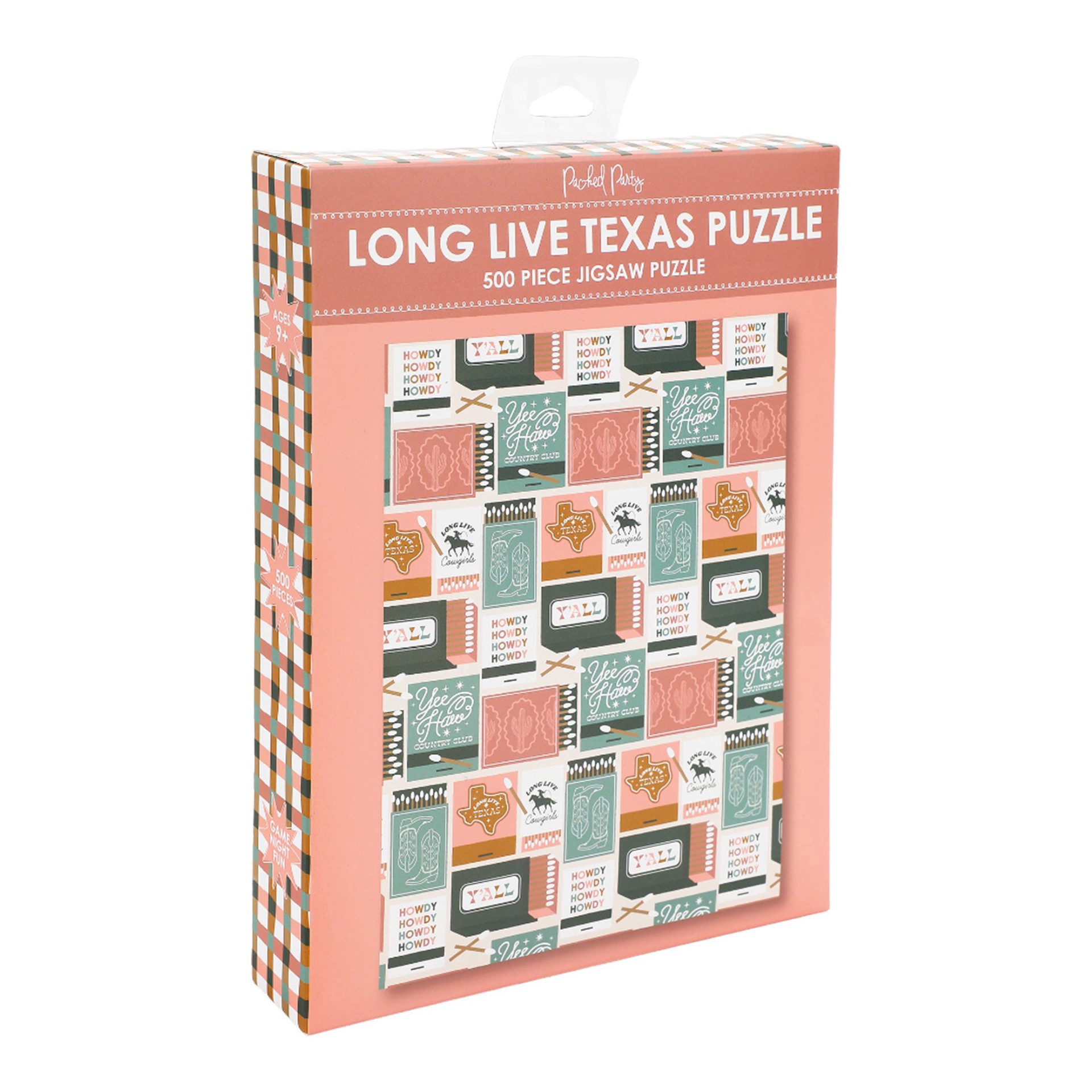 slide 1 of 1, Packed Party Long Live Texas Jigsaw Puzzle, 500 ct