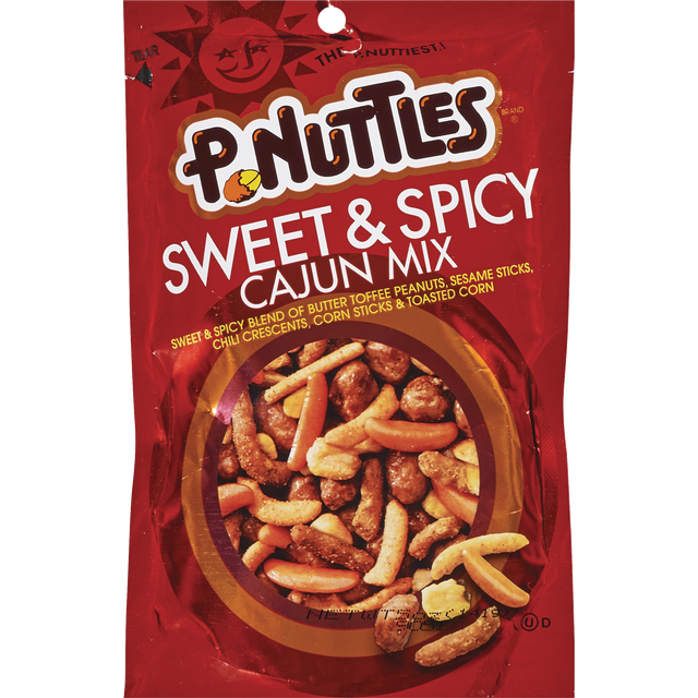 slide 1 of 1, Adams & Brooks P-Nuttles Sweet & Spicy Snack Mix, 5 oz