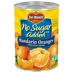 Del Monte Mandarin Oranges No Sugar Added, 15 oz Can