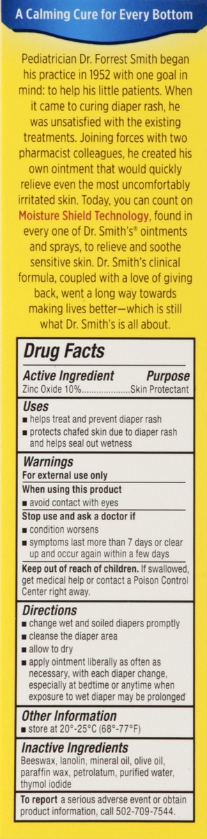 slide 2 of 13, Dr. Smith's Infants & Toddlers Quick Relief Diaper Ointment 3 oz, 3 oz