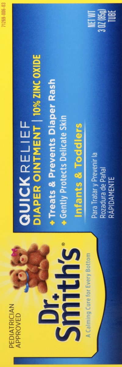 slide 8 of 13, Dr. Smith's Infants & Toddlers Quick Relief Diaper Ointment 3 oz, 3 oz