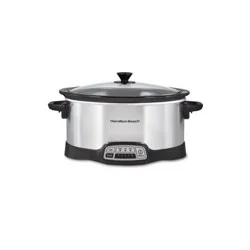 Hamilton Beach Programmable 6Qt Slow Cooker