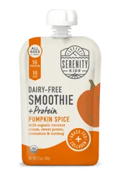 Serenity Kids Dairy Free Smoothies, Pumpkin Spice Pouch
