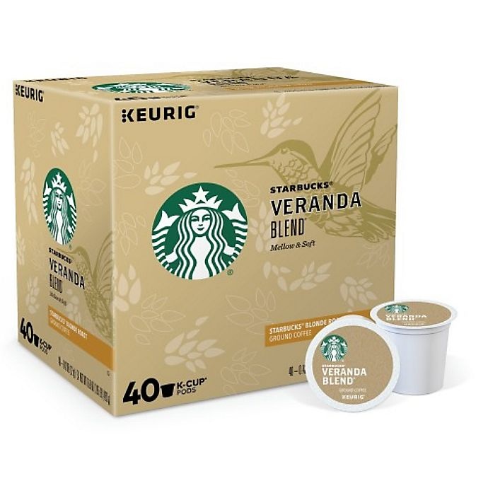 slide 1 of 1, Starbucks Veranda Blend Blonde Coffee Value Pack Keurig K-Cup Pods, 40 ct