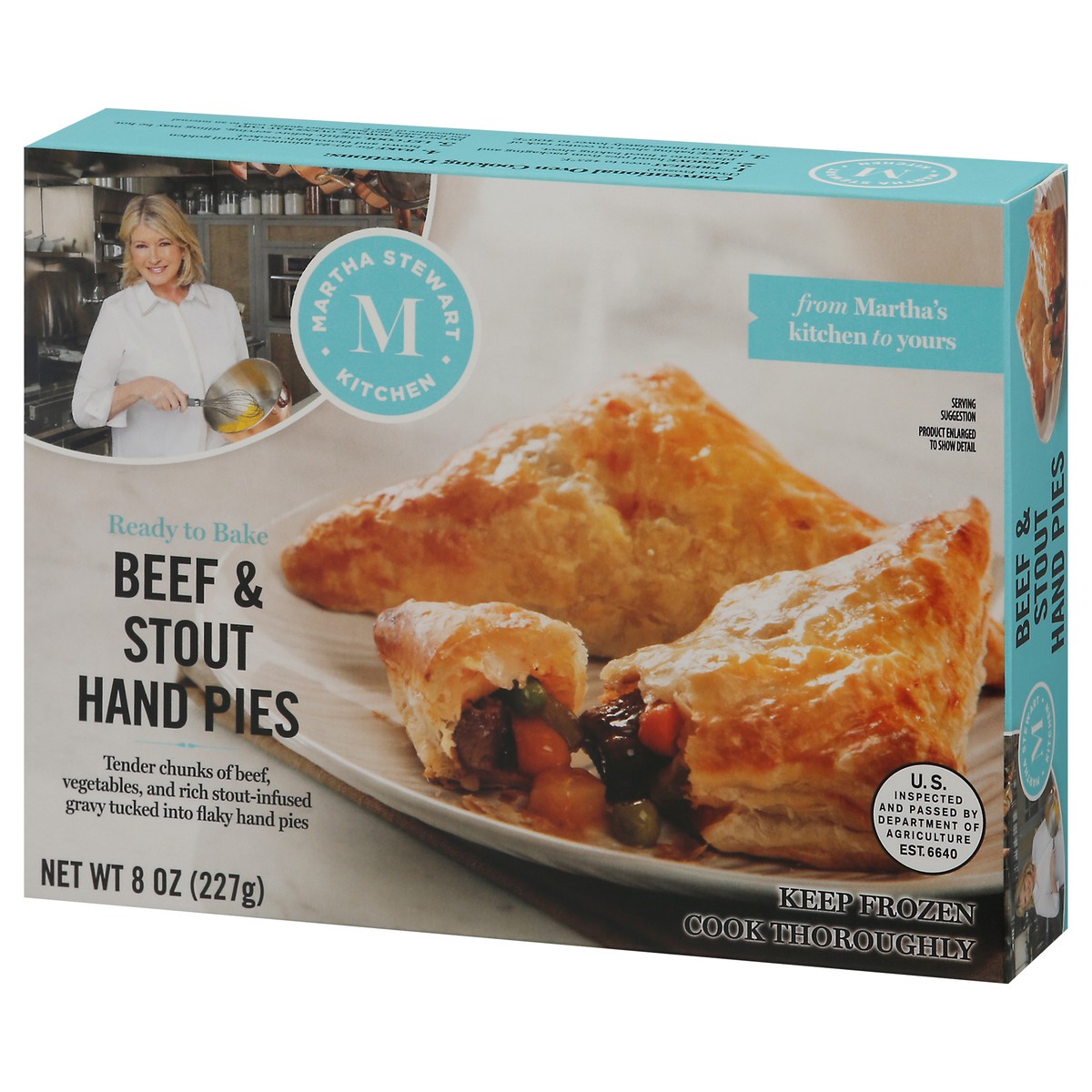 slide 3 of 9, Martha Stewart Kitchen Beef Stout Hand Pies, 2 ct; 9 oz