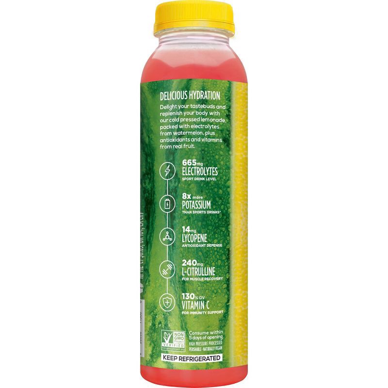 slide 3 of 3, WTRMLN WTR No Sugar Added Strawberry Lemonade 12 fl oz, 12 fl oz