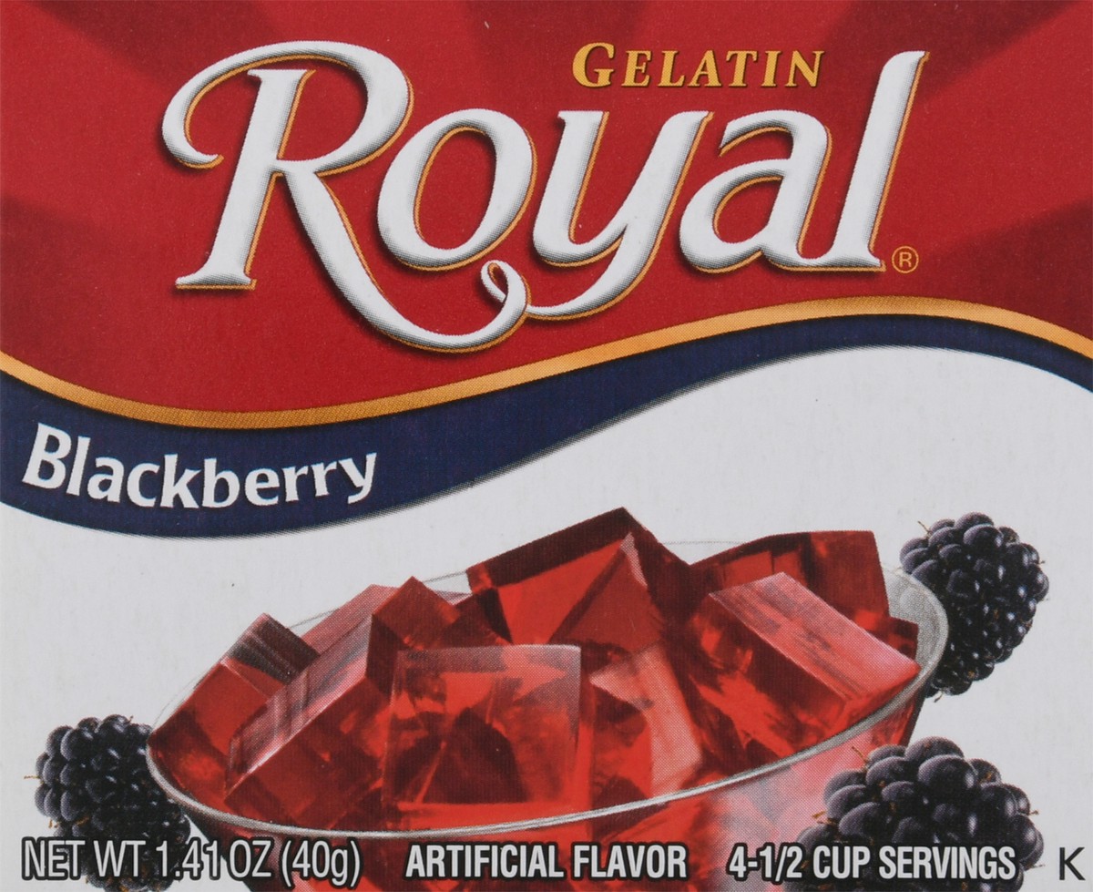 slide 2 of 14, Royal Blackberry Gelatin 1.41 oz, 1.41 oz