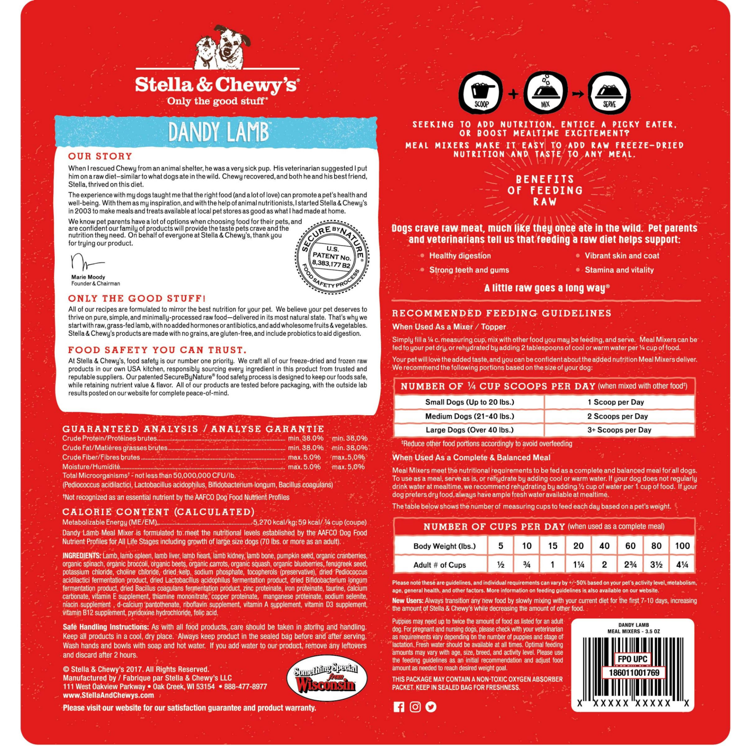 slide 2 of 8, Stella & Chewy's Freeze Dried Lamb, 3.5 oz