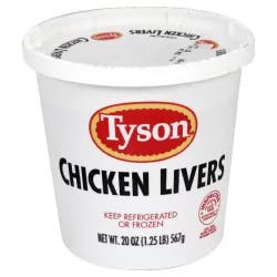 Tyson All Natural Fresh Chicken Livers