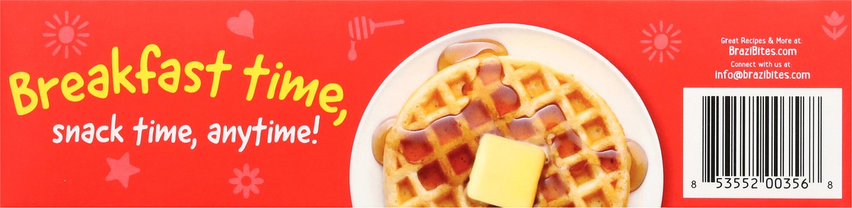 slide 11 of 13, Brazi Bites Homestyle Waffles 6 ea, 6 ct