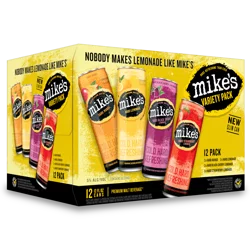 Mike's 12 Pack Variety Pack Premium Malt Beverage Beer 12 ea