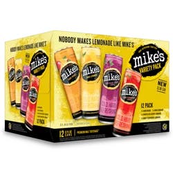 Mike's 12 Pack Variety Pack Premium Malt Beverage Beer 12 ea