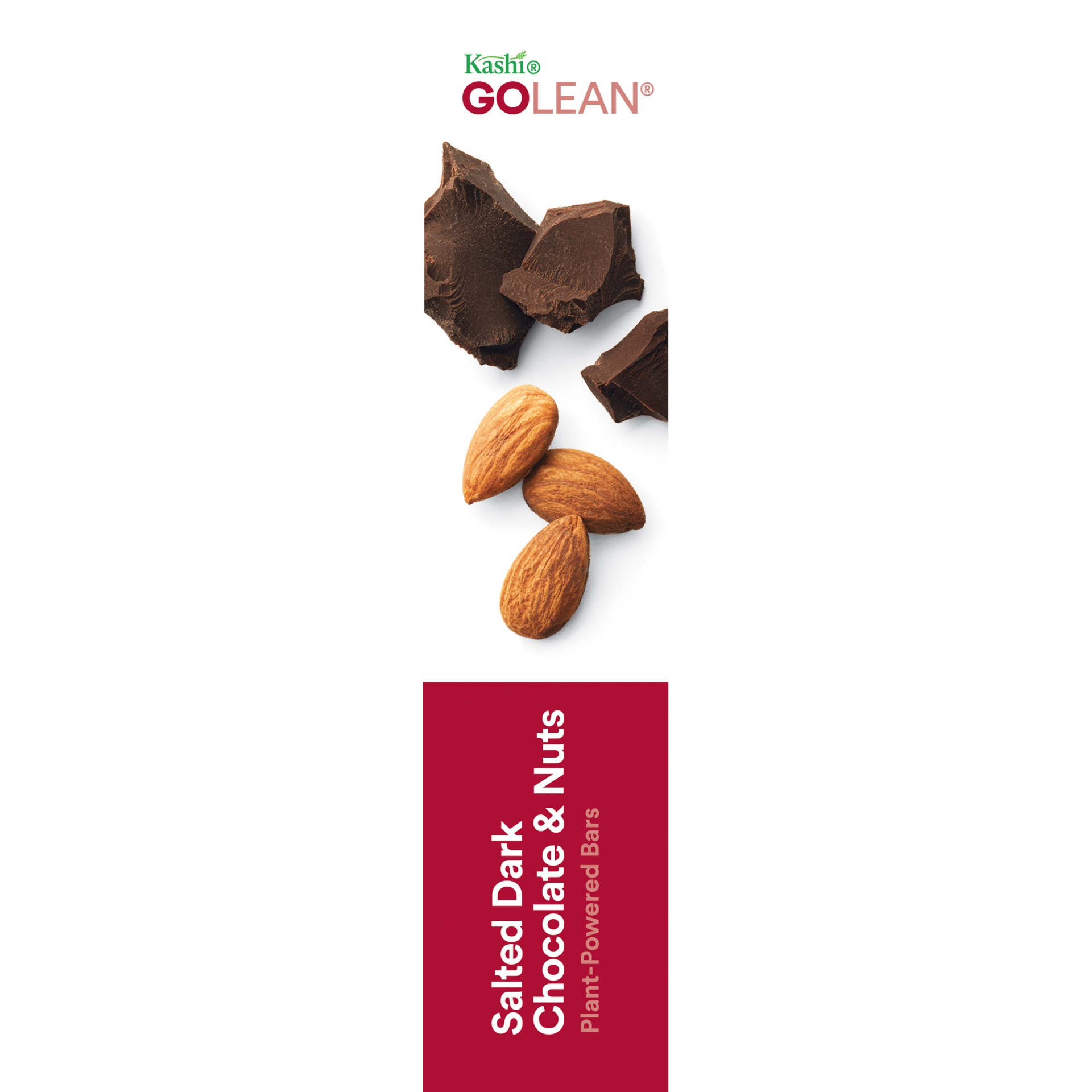 slide 3 of 7, Kashi Go Lean Salted Dark Chocolate & Nuts Bar, 5 ct; 1.59 oz