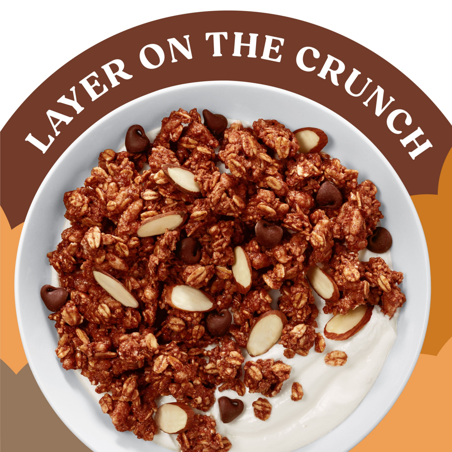 slide 4 of 8, Kellogg's Kashi® Dark Chocolate Almond Butter Granola, 8 oz