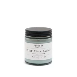 Foundry Candle Co. Green Tea + Bamboo Soy Wax Candle