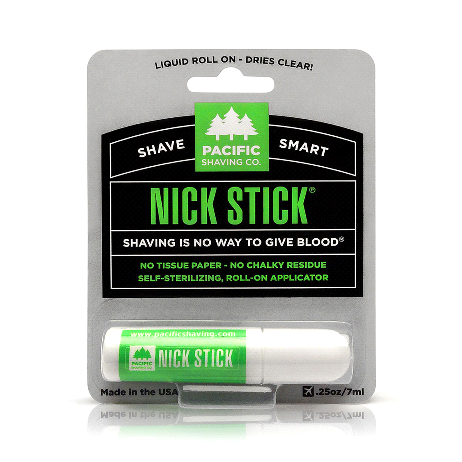 slide 1 of 2, Pacific Shaving Co. Nick Stick Liquid Roll On, 0.25 oz