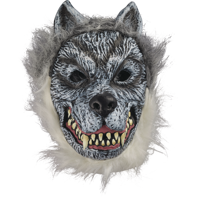 slide 1 of 1, Spooky Village Animal Mask, 1 ct
