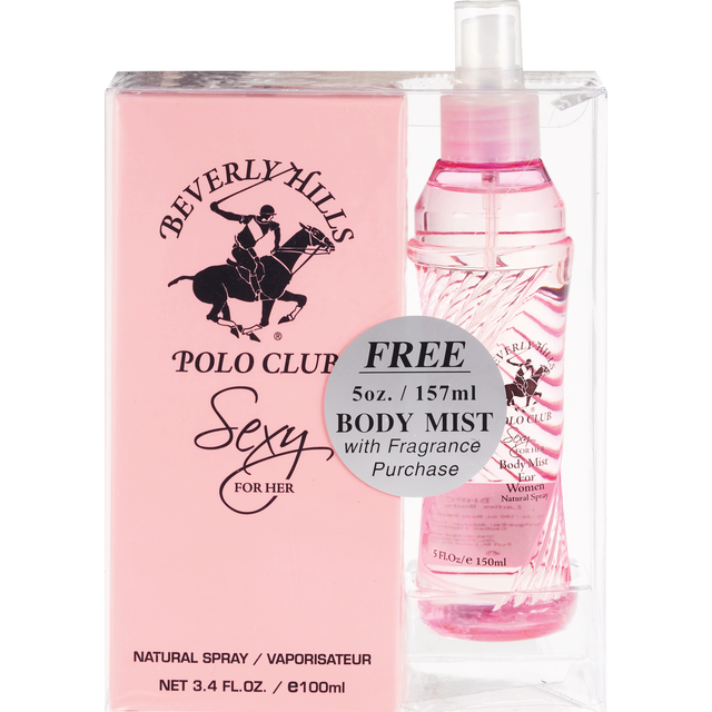 slide 1 of 1, Beverly Hills Polo Club Women's Sexy for Her Perfume Spray, 1 ct