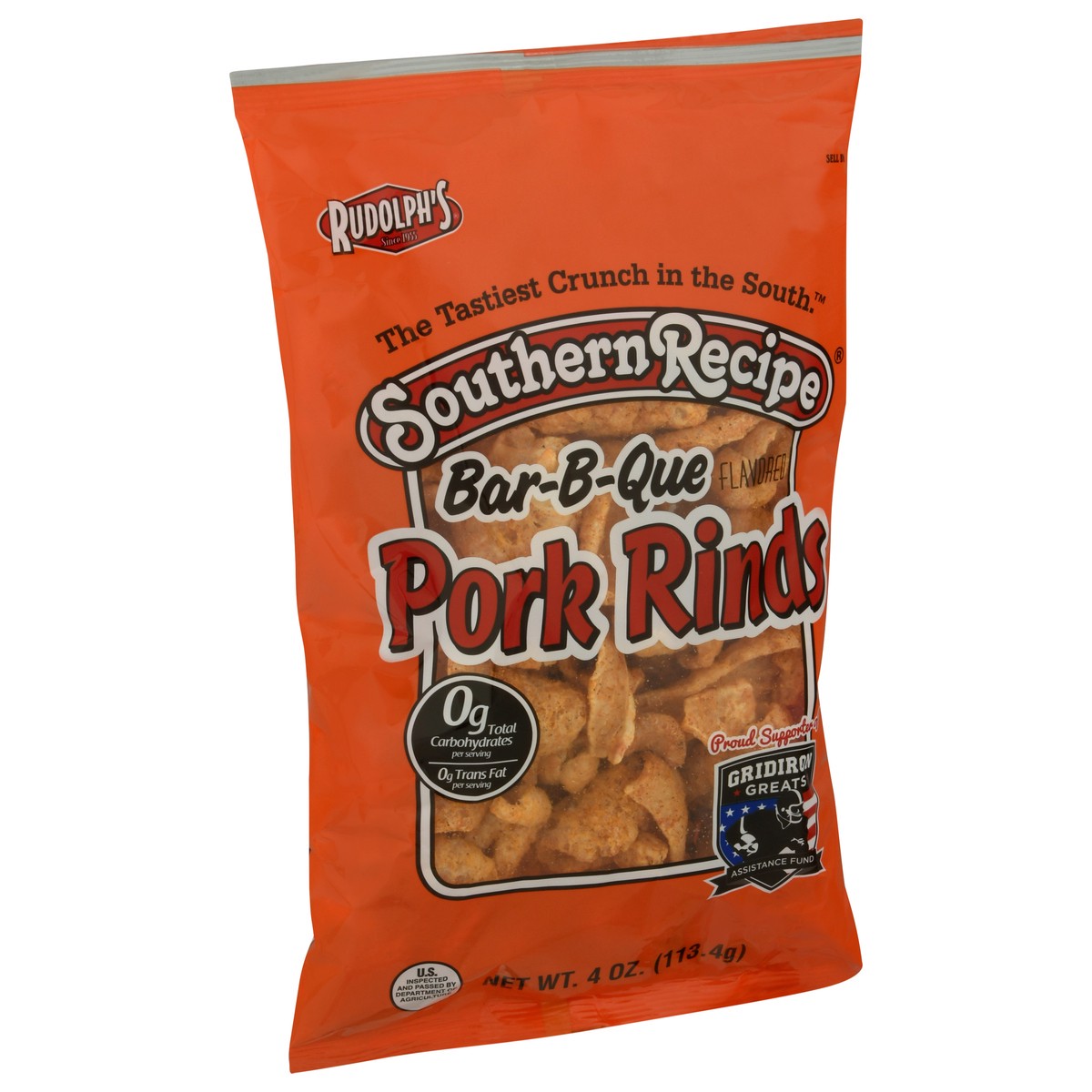 slide 2 of 11, Southern Recipe Pork Rinds Bar-b-que Flavored, 4 oz