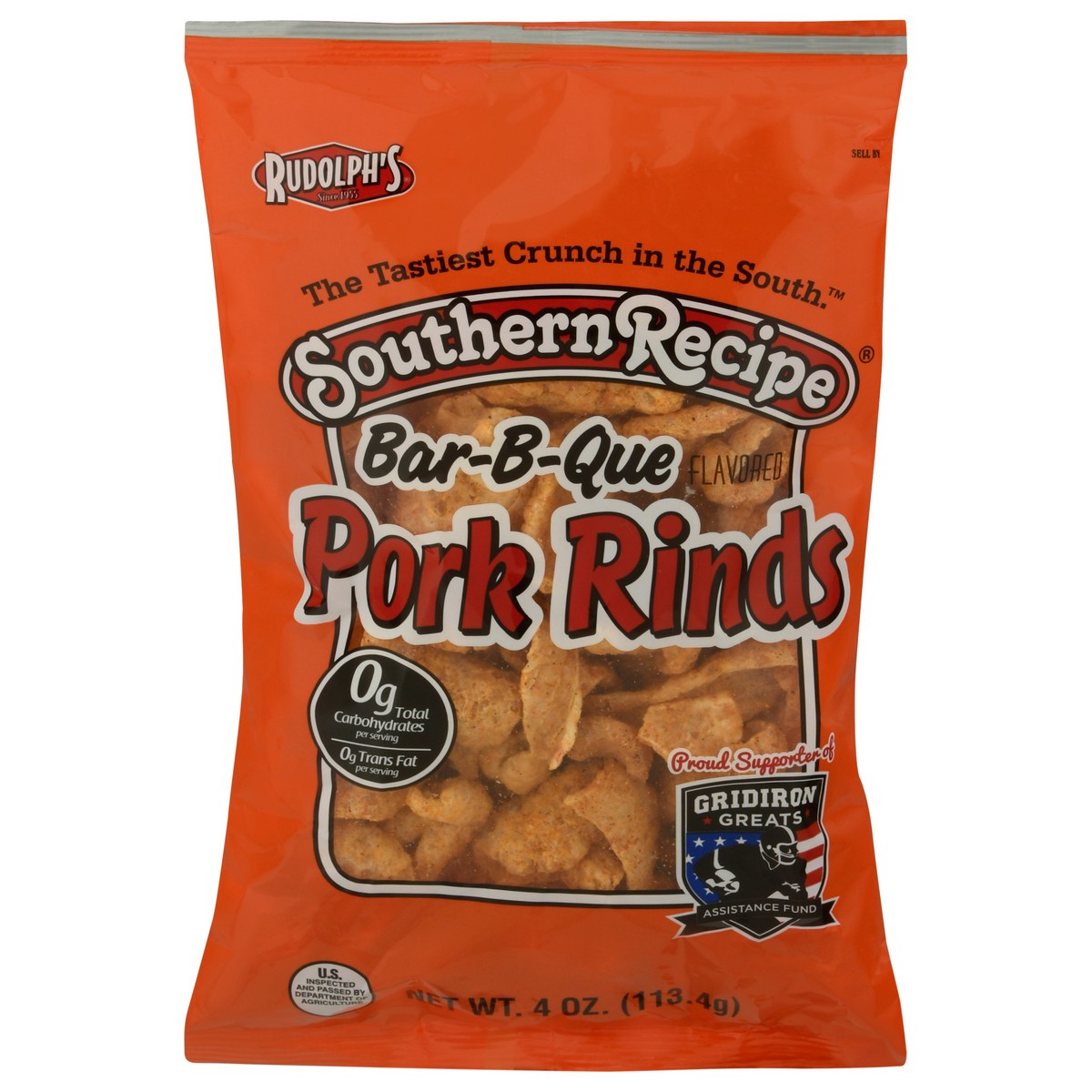 slide 1 of 11, Southern Recipe Pork Rinds Bar-b-que Flavored, 4 oz