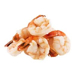 Previously Frozen Cooked Shrimp Tail On 31-40 Ct Per Pound - 1 Lb