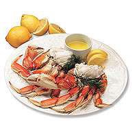 slide 1 of 1, Dungeness Crab Section Cooked Frozen 1 Count - 0.50 Lb (Subject To Availability), per lb