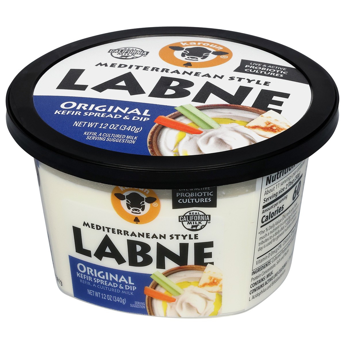 slide 4 of 4, Karoun Mediterranean Style Original Labne 12 oz, 1 ct