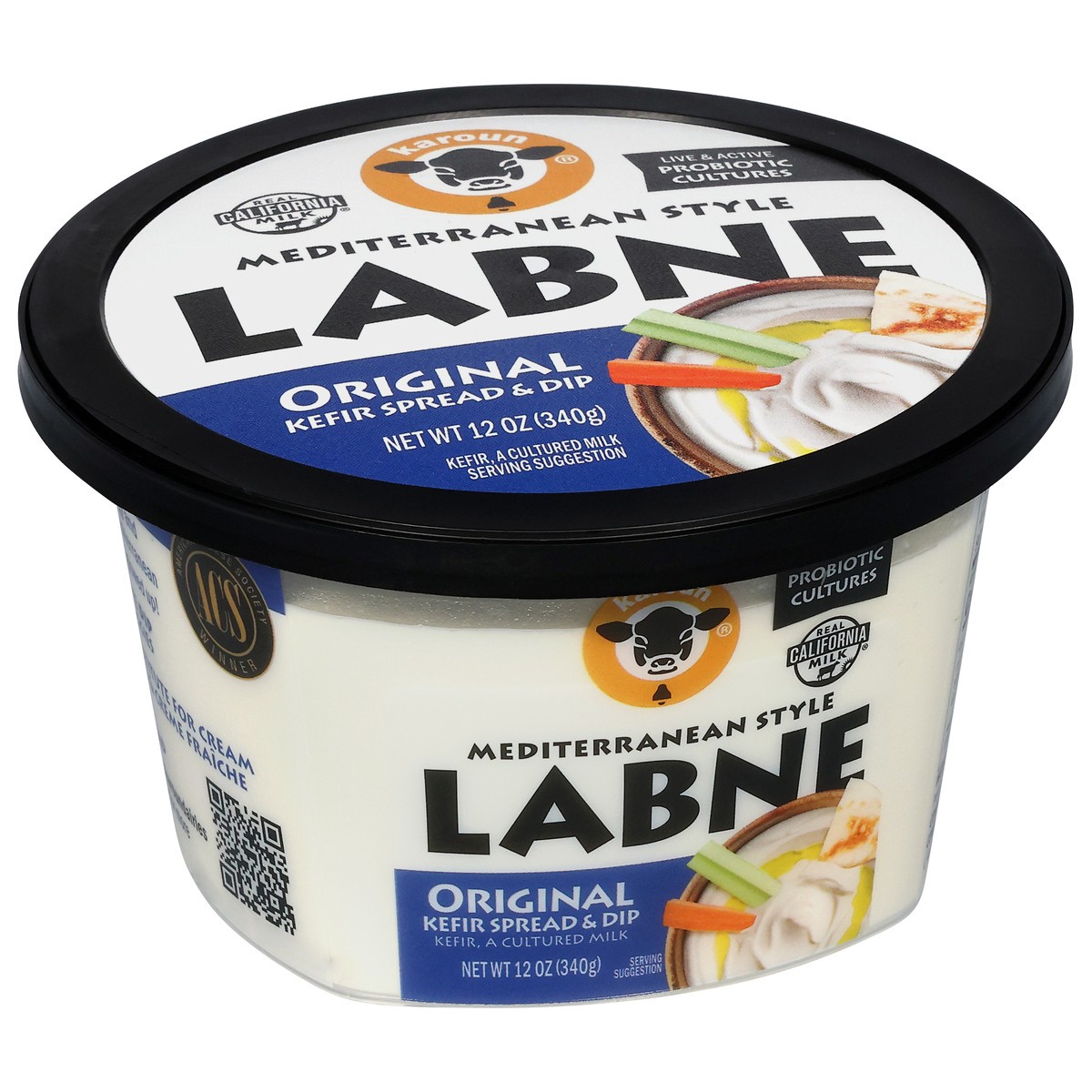 slide 3 of 4, Karoun Mediterranean Style Original Labne 12 oz, 1 ct