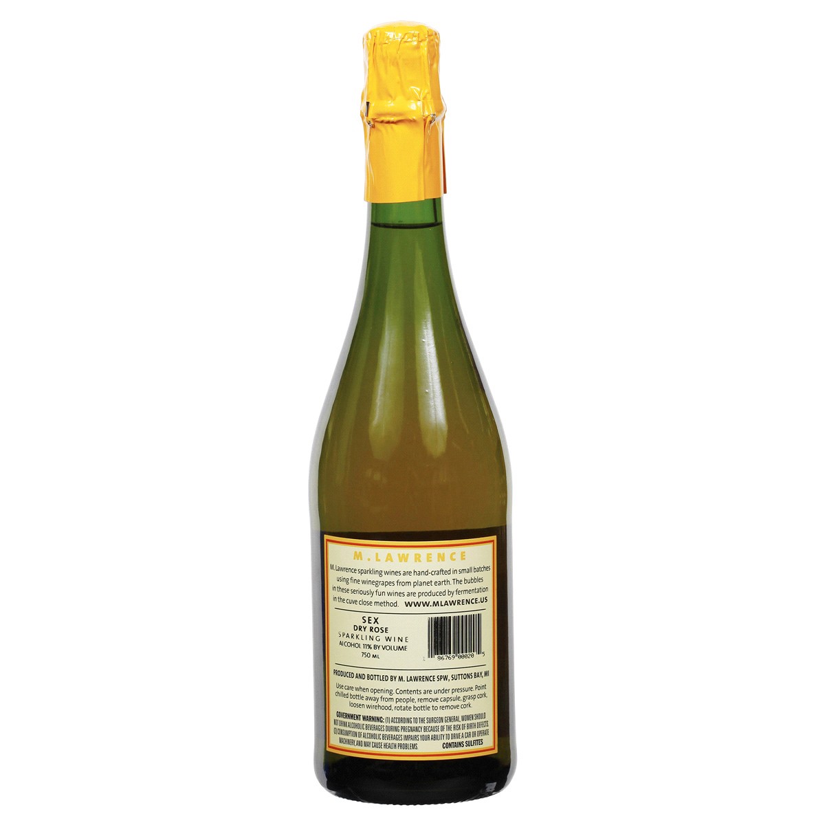 slide 2 of 2, L. Mawby Sex Brut Rose M Lawrence, 750 fl oz