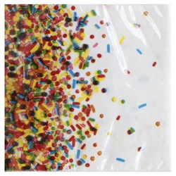 Creative Converting Sprinkles Beverage Napkin