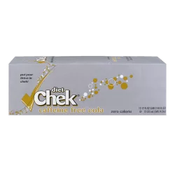 Chek Diet Caffine Free Cola - 12 ct; 12 fl oz