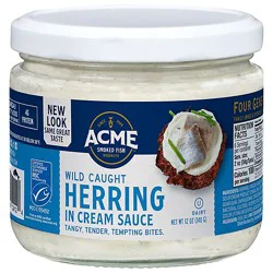 Acme Herring In Cream Sauce - 12 Oz