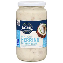 Acme Herring Cream Fresh - 32 Oz