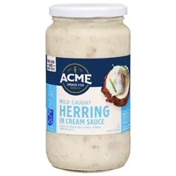 Acme Herring Cream Fresh - 32 Oz