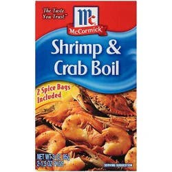 Mccormick Golden Dipt Shrimp & Crab Boil Spice - 3 Oz