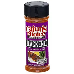 Cajuns Choice Seasoning Blackened - 2.75 Oz