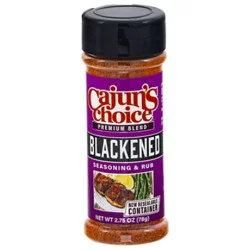 Cajuns Choice Seasoning Blackened - 2.75 Oz