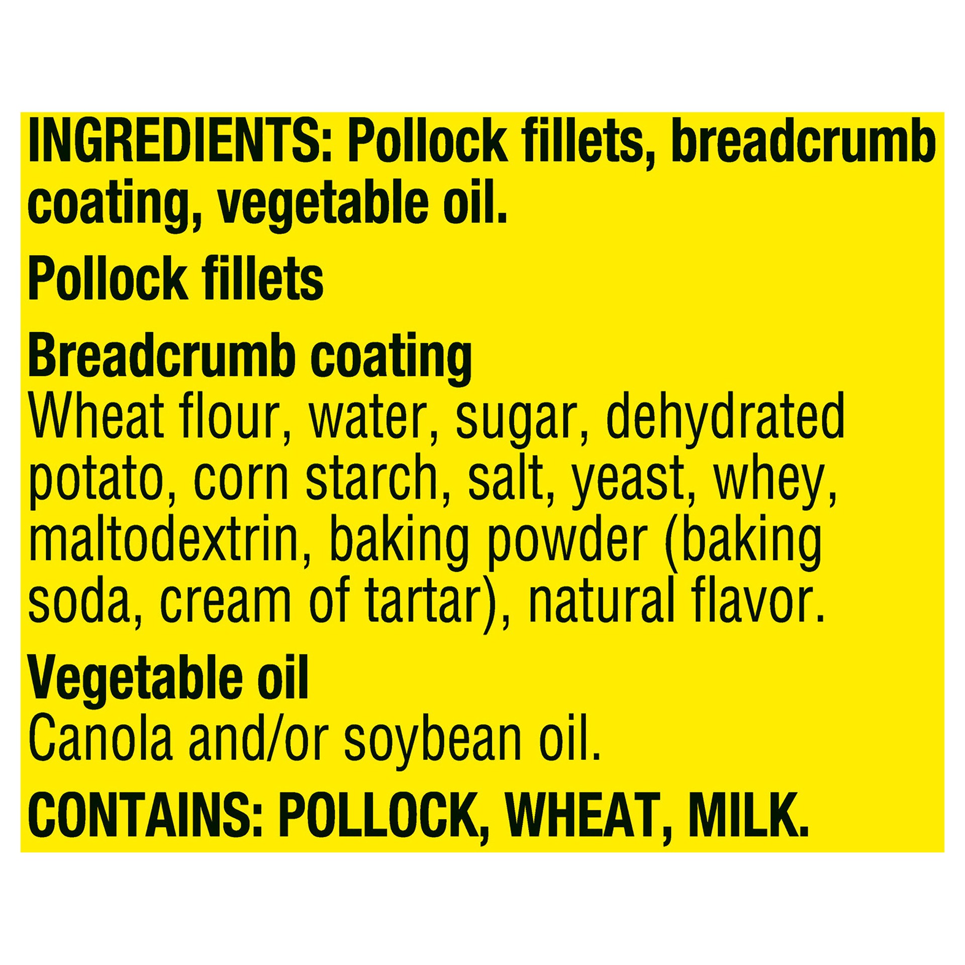 slide 7 of 8, Gorton's Potato Crunch Breaded Fish Fillets Bag - 10 Count, 18.2 oz