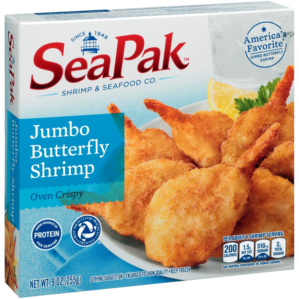 slide 7 of 13, Seapak Shrimp & Seafood Co. Shrimp Butterfly Jumbo - 9 Oz, 9 oz