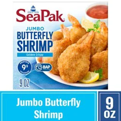 Seapak Shrimp & Seafood Co. Shrimp Butterfly Jumbo - 9 Oz